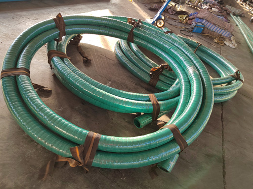 Gedhe Diameter Flanged Karet Tube